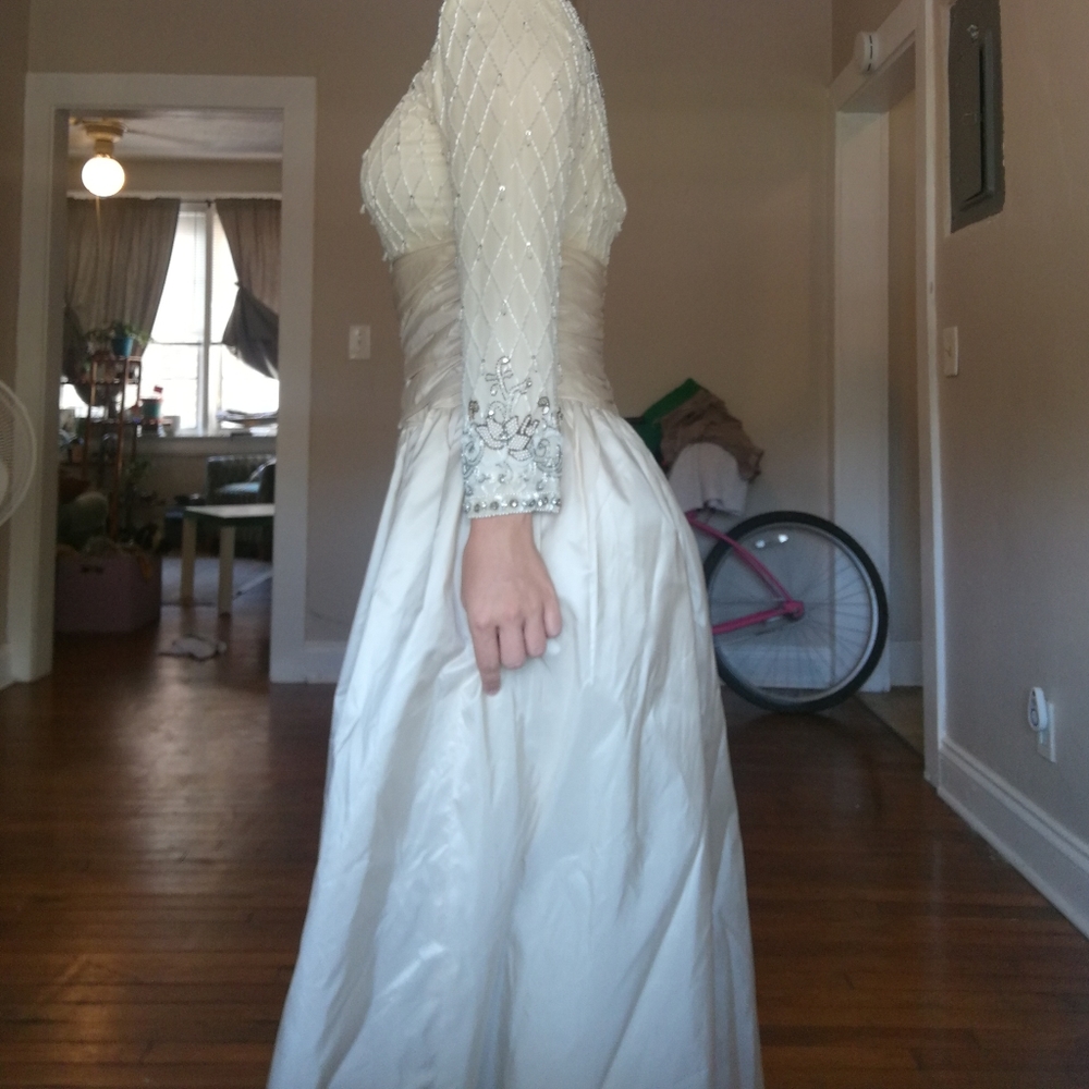 Vintage elegant beaded dress